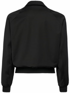 TOM FORD - Viscose & Wool Raglan Collar Jacket