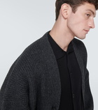 Lemaire Ribbed-knit wool cardigan