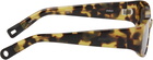 JACQUEMUS Brown 'Les lunettes Ovalo' Sunglasses