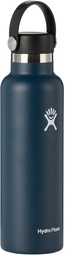 Hydro Flask Navy Standard Mouth Bottle, 21 oz