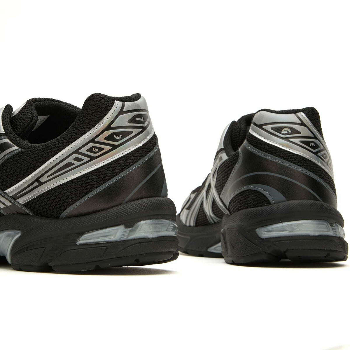 Asics Gel-1130 Sneaker in Black/Pure Silver