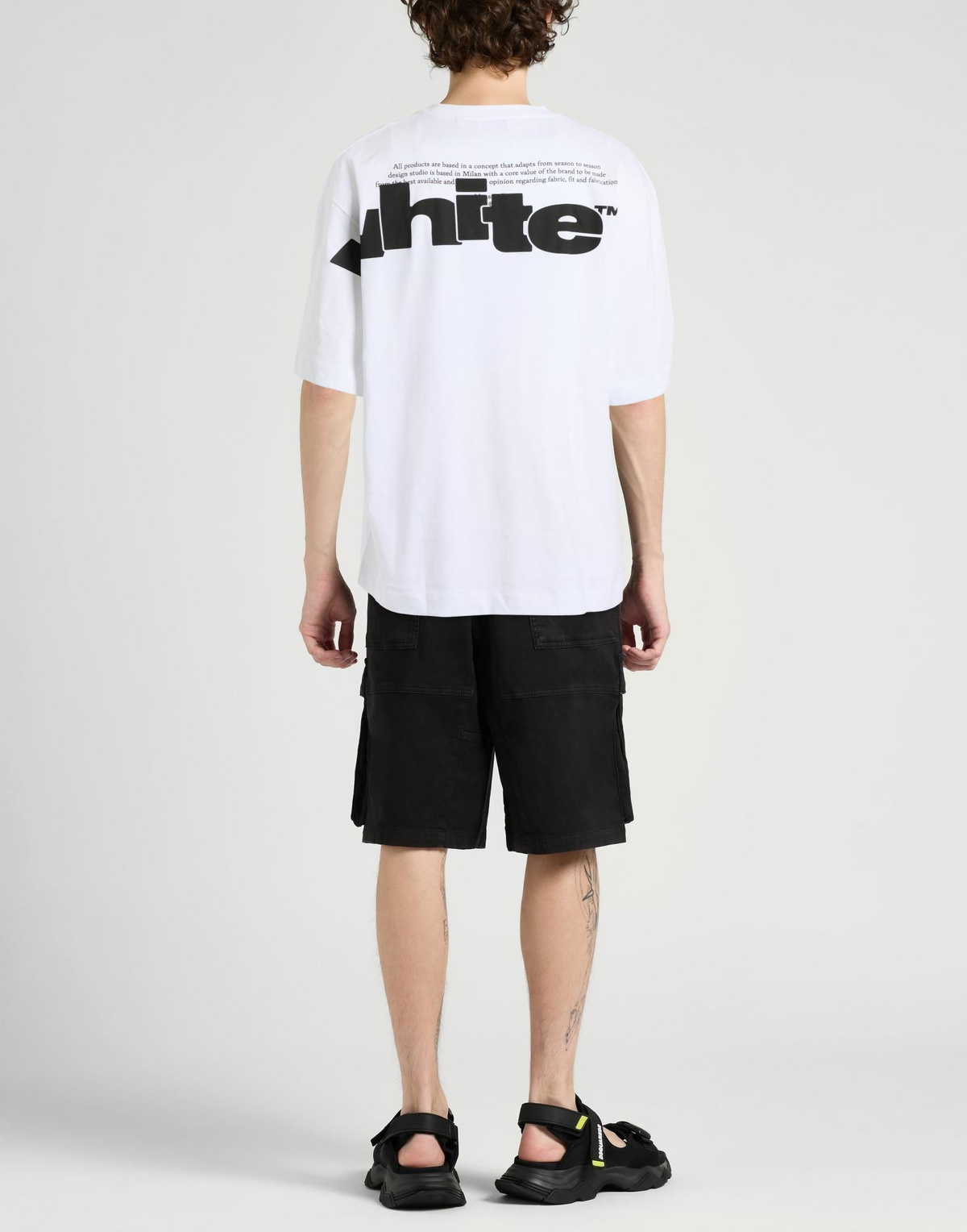 Off-white Mens T-shirt in White