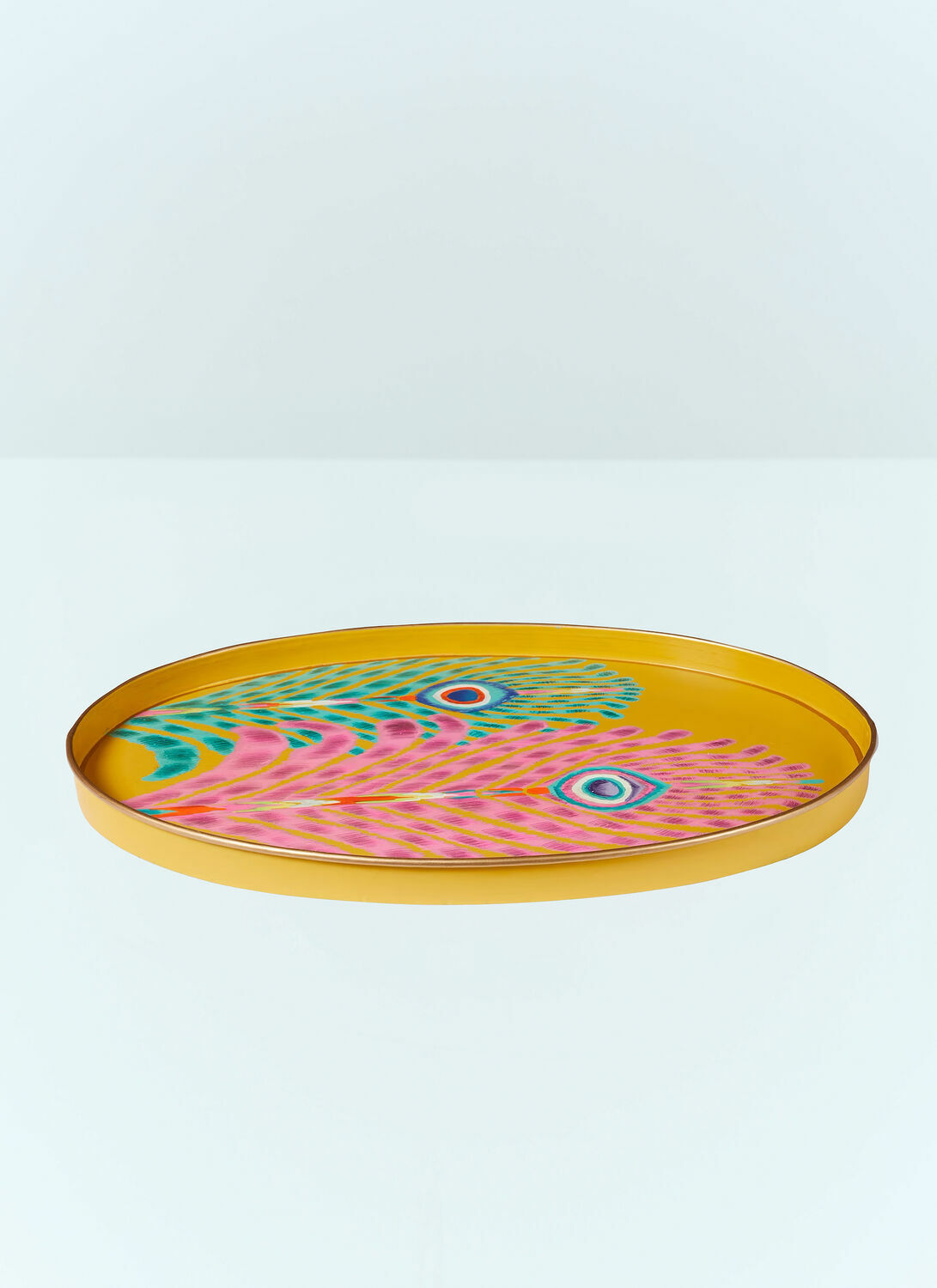 Les Ottomans Oval Iron Tray