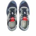 Diadora Men's Trident 90 Suede SW Sneakers in Blue Denim
