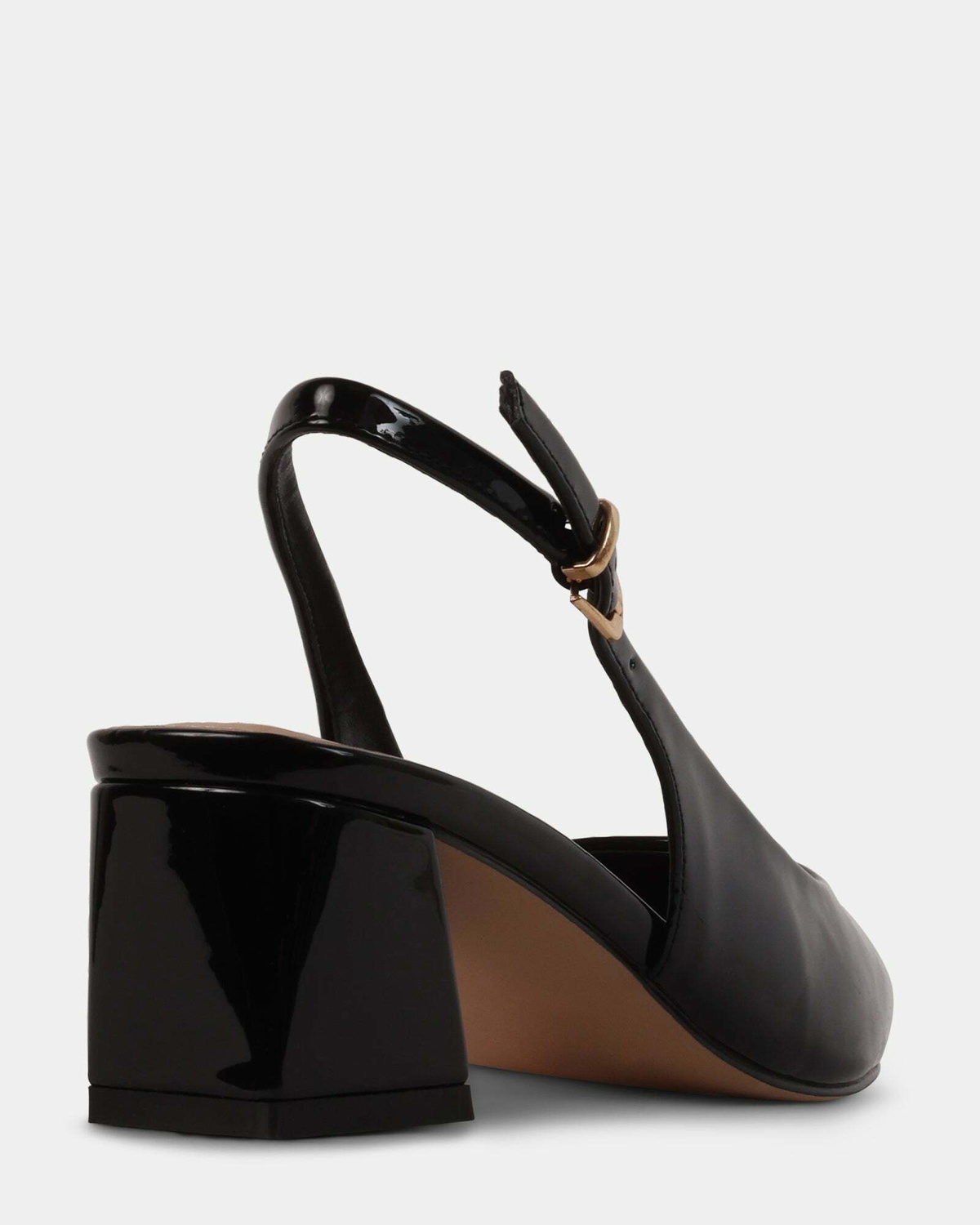 Steve Madden Diffuse Heels in Black Patent