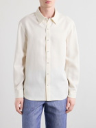 God's True Cashmere - Linen-Twill Shirt - White