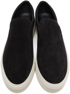 The Row Black Dean Sneakers