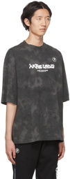 AAPE by A Bathing Ape Black Cotton T-Shirt