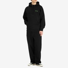 Polar Skate Co. Men's Dave Fill Logo Hoodie in Black