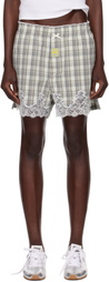 Martine Rose SSENSE Exclusive Gray French Knickers Shorts