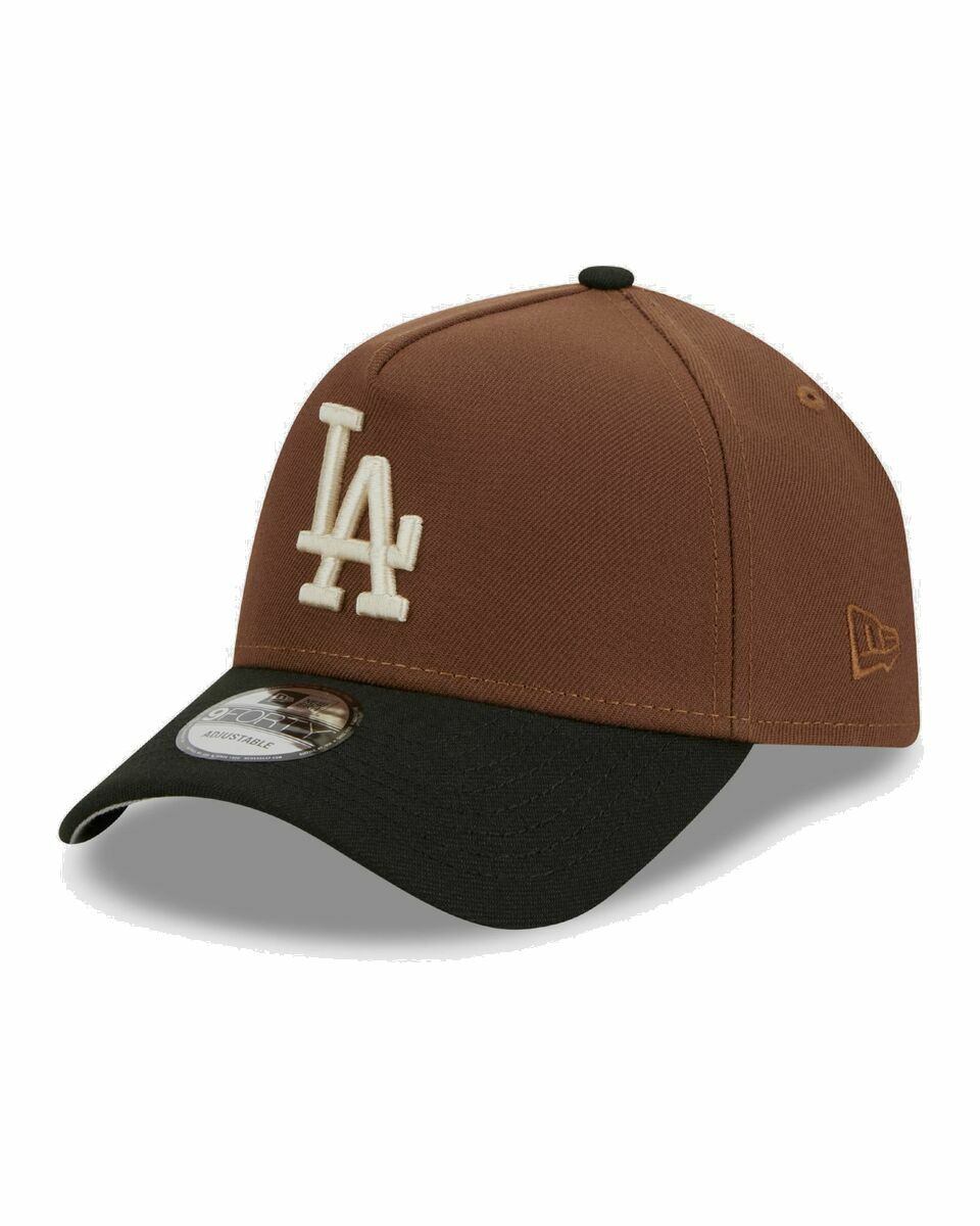 Photo: New Era Los Angeles Dodgers Harvest 940 Af Cap Brown - Mens - Caps