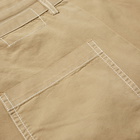 Universal Works Men's Fine Twill Walk Short in Tan