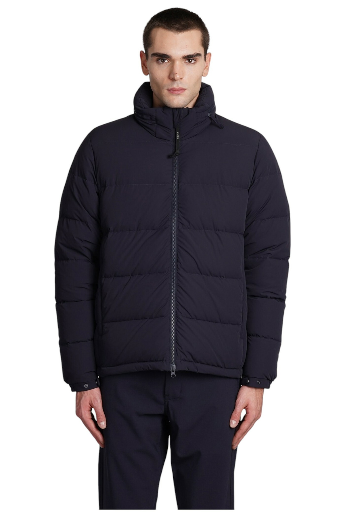 ASPESI Navy Moschino Down Jacket Aspesi