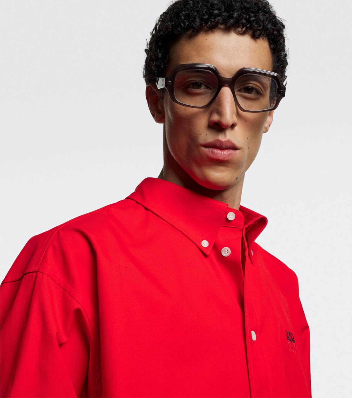 Loewe Anagram rectangular glasses