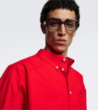 Loewe Anagram rectangular glasses