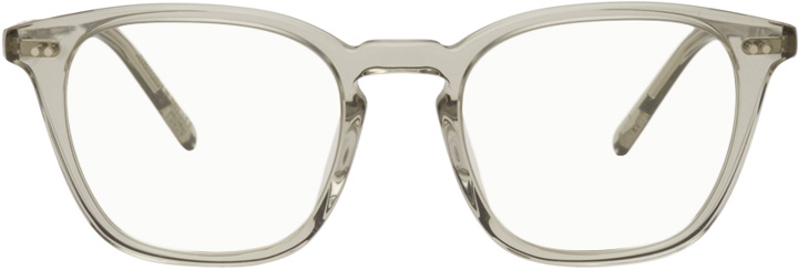 Photo: Oliver Peoples Translucent Frère Edition NY Glasses
