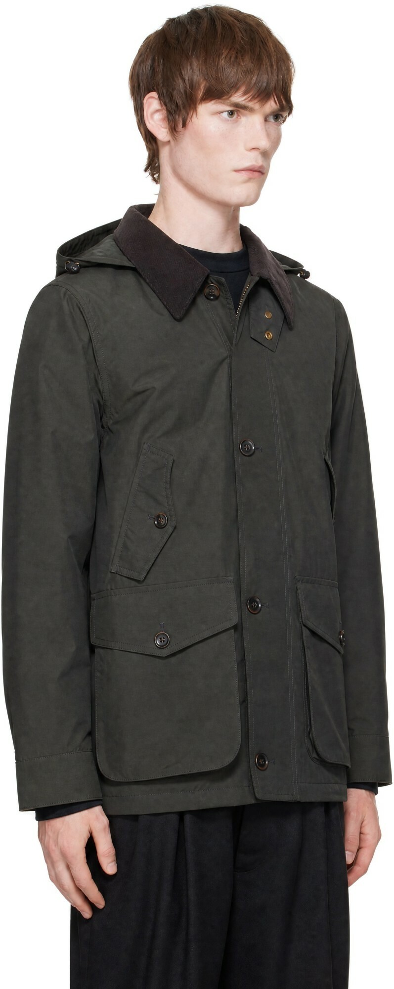 nanamica Green 2L PERTEX UNLIMITED Field Jacket