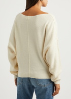 American Vintage Damsville Knitted Jumper Cream