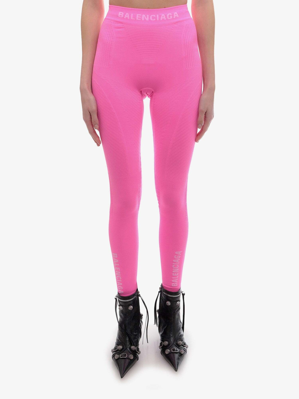 Balenciaga Leggings Pink Womens Balenciaga