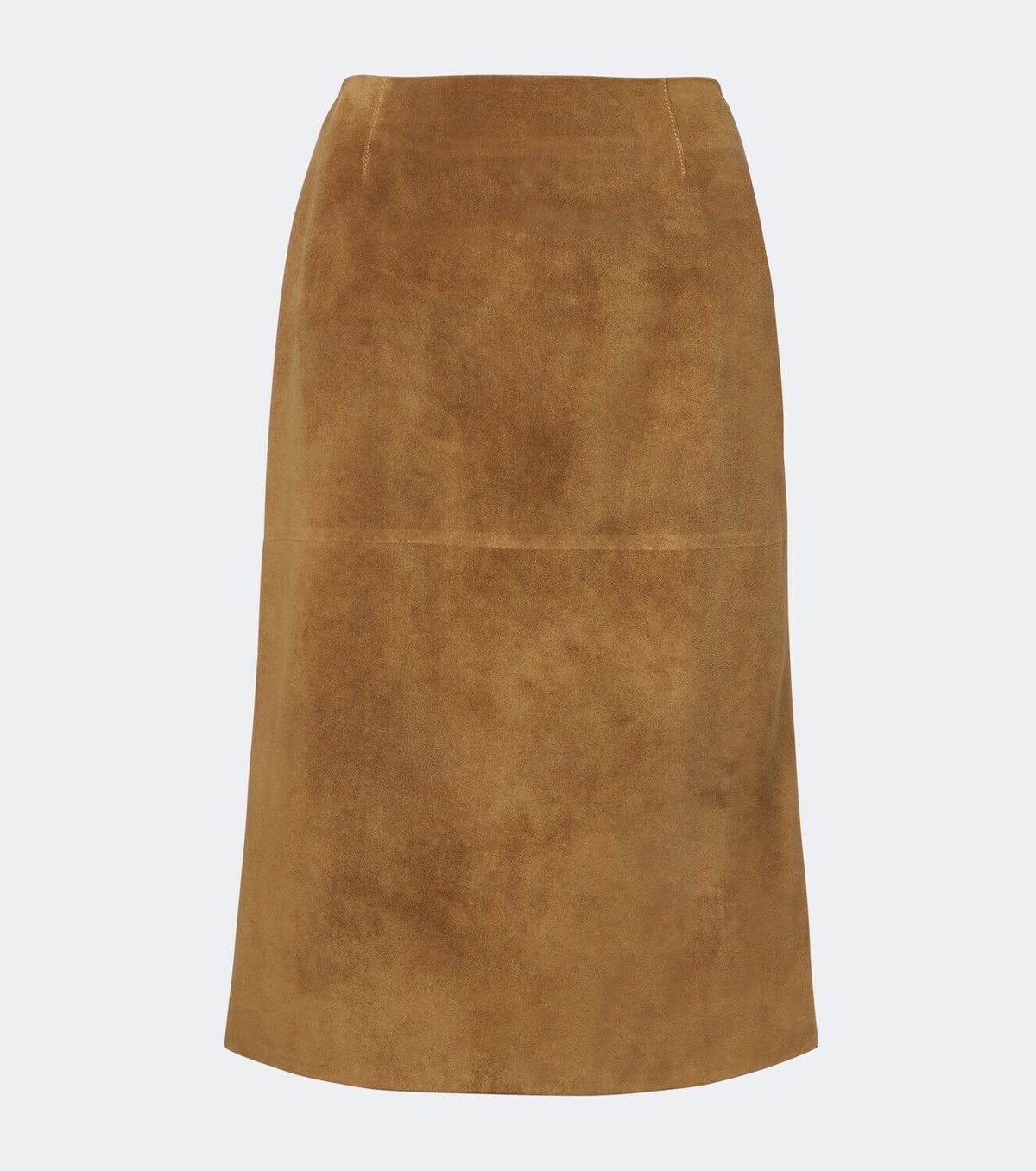 Jil Sander Suede midi skirt