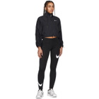 Nike Black Ripstop Cropped Jacket