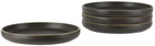 Lineage Ceramics Red Shallow Serving Bowl, 4 pcs