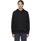 Helmut Lang Black Sport Stripe Hoodie