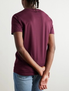 Polo Ralph Lauren - Logo-Embroidered Cotton-Jersey T-Shirt - Burgundy