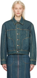Eckhaus Latta Indigo El Denim Jacket