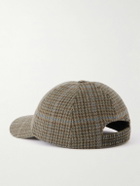 Purdey - Tom Checked Wool Cap - Brown