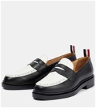 Thom Browne - Leather loafers