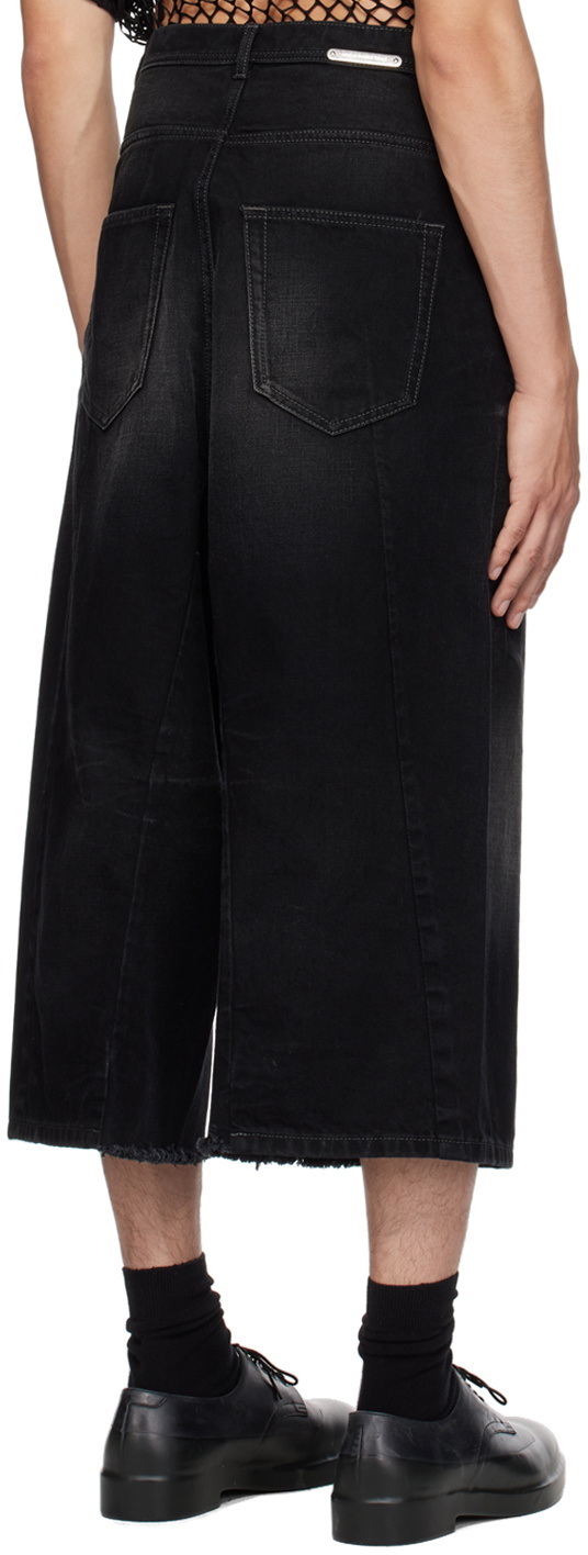 NICOLAS ANDREAS TARALIS Black Column Jeans