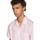 Wacko Maria Pink Open Collar Shirt