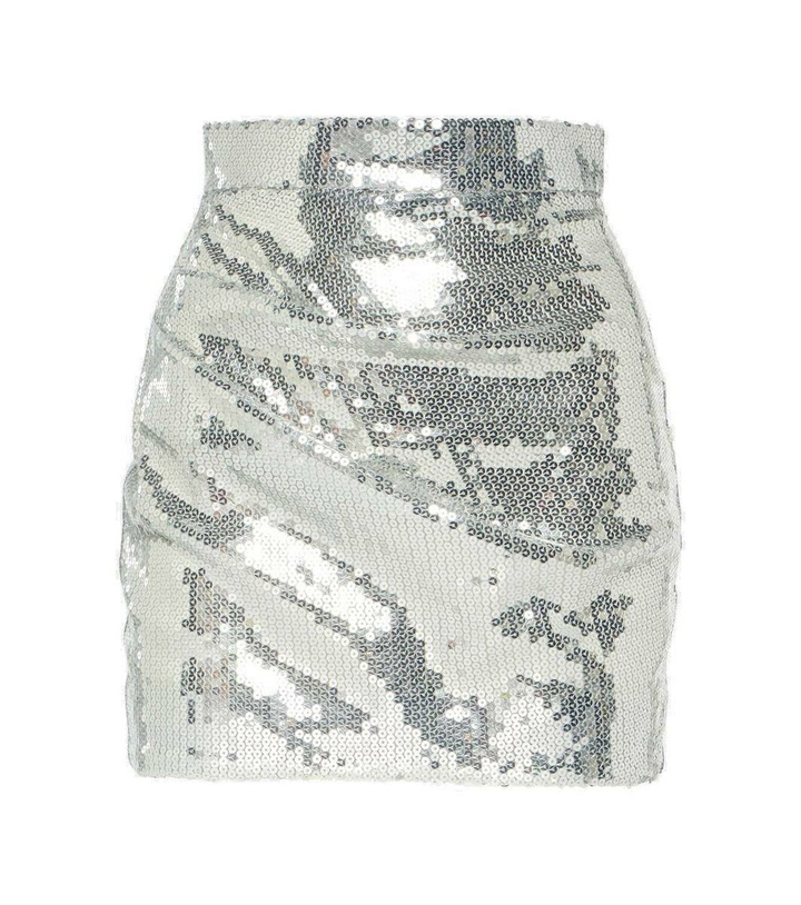 Photo: Alex Perry Sequined miniskirt