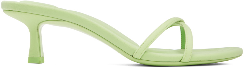 Alexander Wang Green Dahlia 50 Heeled Sandal