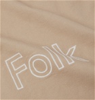 Folk - Puzzle Logo-Embroidered Cotton-Canvas Tote Bag - Neutrals