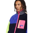 ADER error Multicolored Fleece Trance Jacket