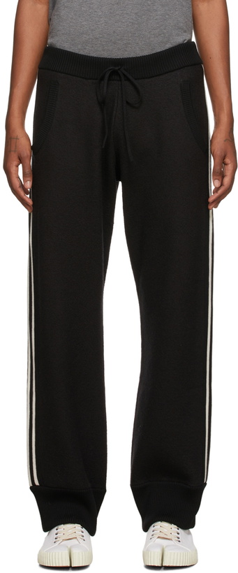 Photo: Maison Margiela Black Wool Lounge Pants