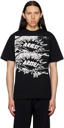 Aries Black Connecting T-Shirt