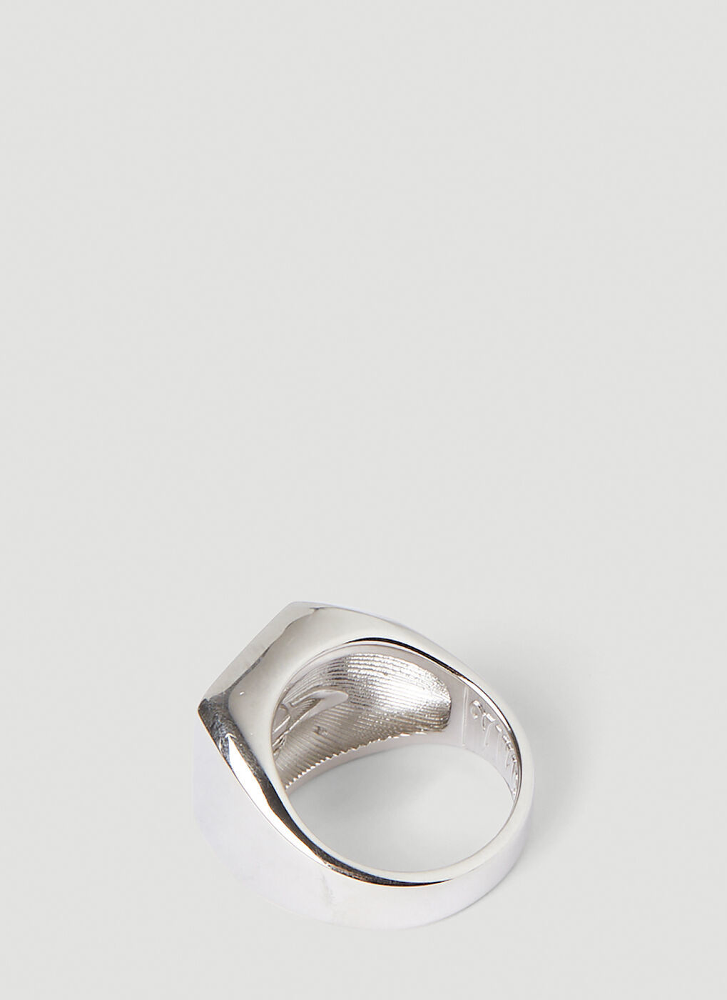 Carlo Signet Ring in Silver Vivienne Westwood