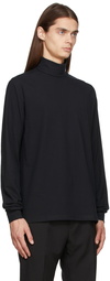 MISBHV Black Monogram Turtleneck