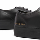 Woman by Common Projects Women's Super Tournament Low Trainers Sneakers in Black