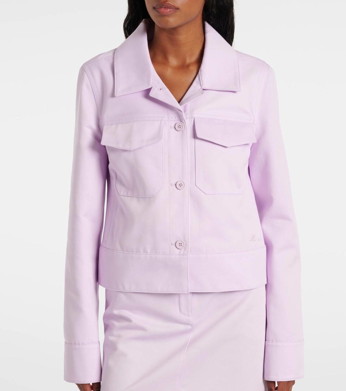 Courrèges Logo jacket