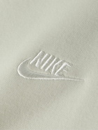 Nike - Sportswear Cotton-Blend Jersey Half-Zip Sweatshirt - Neutrals