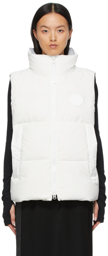 Photo: Canada Goose White 'White Label' Down Everett Vest