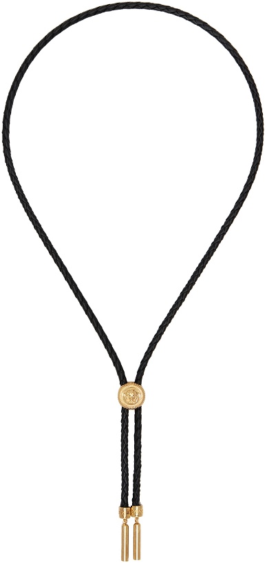 Photo: Versace Black Medusa Necklace