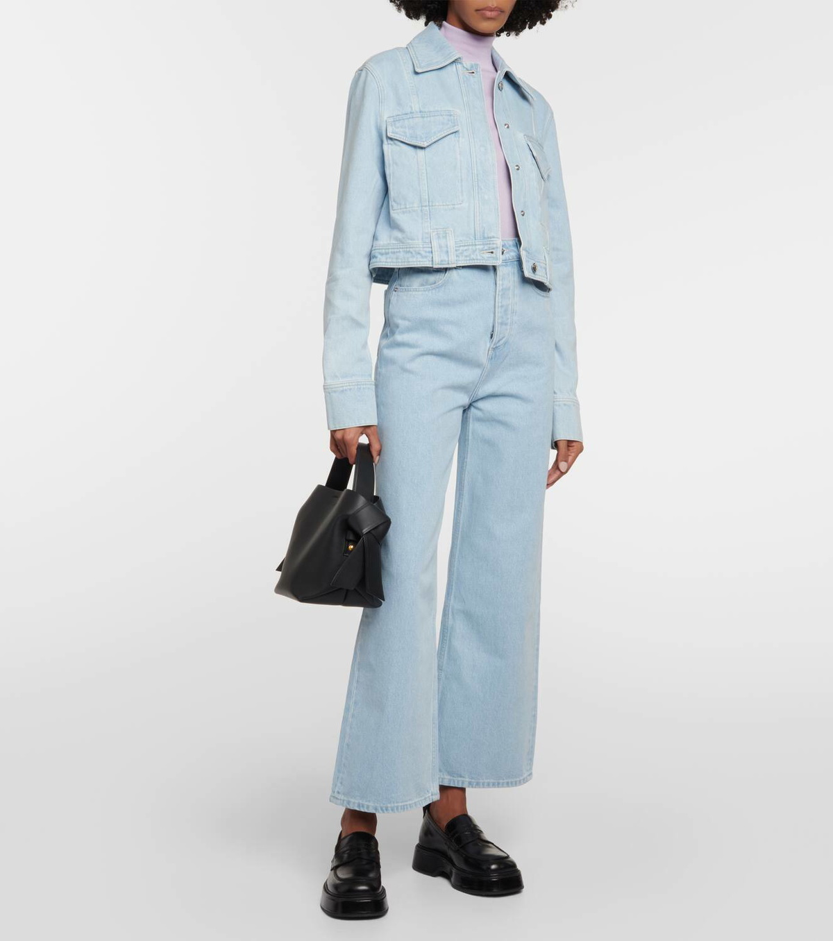 Nanushka Josine high-rise wide-leg jeans Nanushka