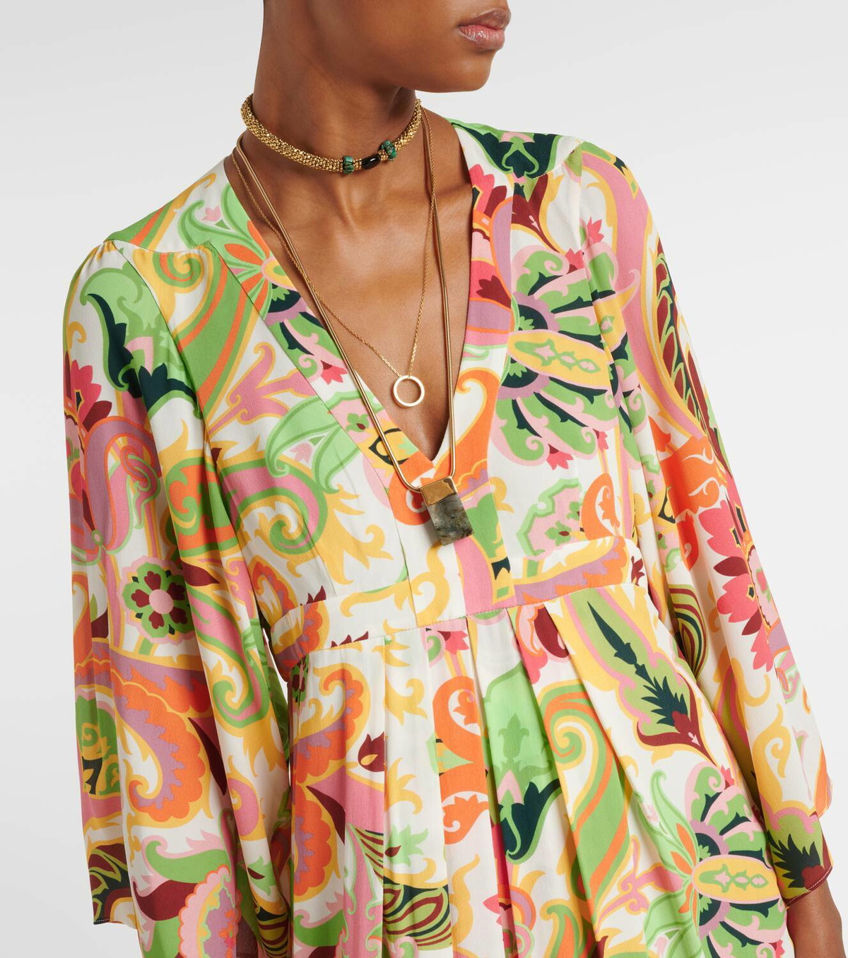 Etro Printed maxi dress Etro