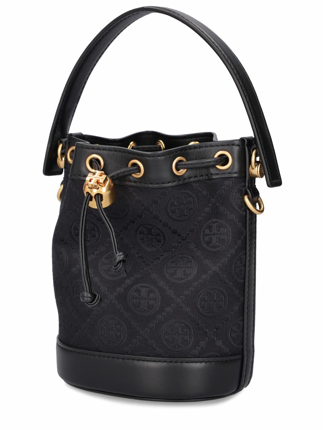 TORY BURCH Mini T Monogram Bucket Bag Tory Burch