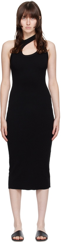 Photo: COTTON CITIZEN Black Verona Cutout Midi Dress